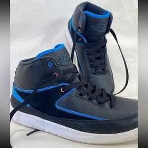 - Jordan 2 blue Retro Radio Raheem